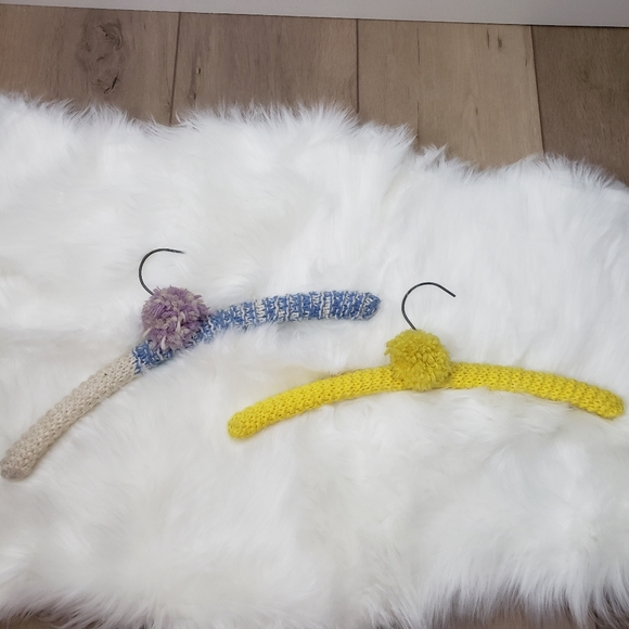 Vintage Other - Set of Vintage 1970s Crocheted Hangers
